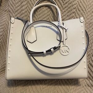 Michael Kors White tote